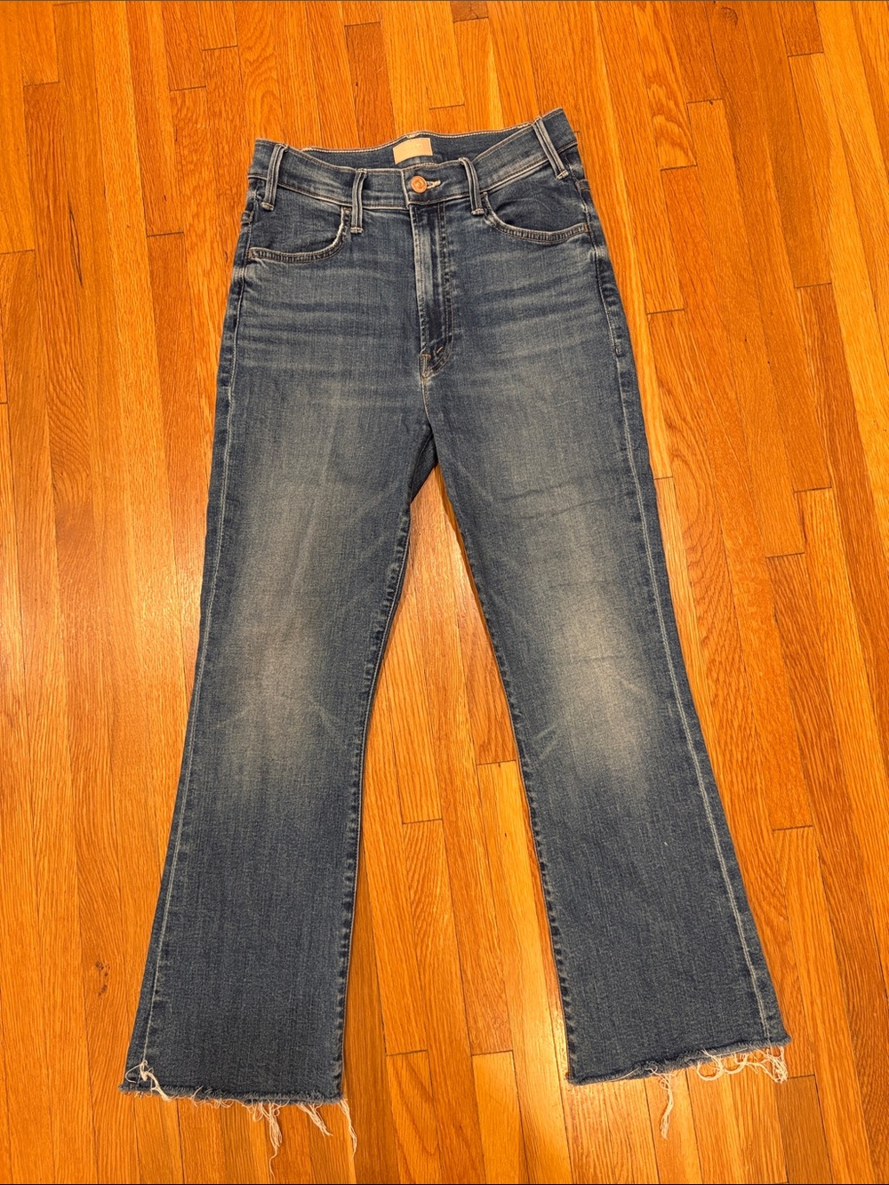 Mother Jeans Lilโ Hustler Ankle